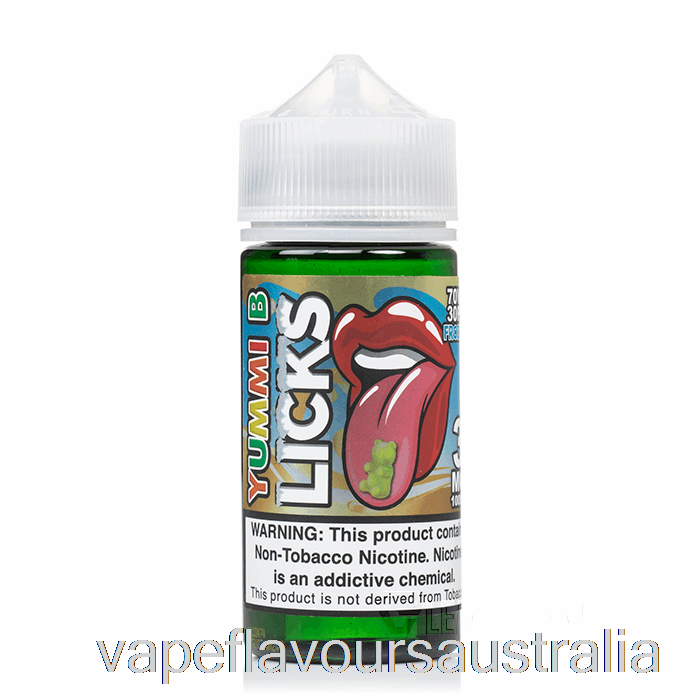 Vape Flavours Australia Frozty Yummi B - LICKS Roll Upz - 100mL 6mg